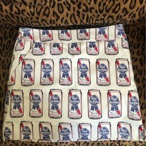 Loudmouth Pabst Blue Ribbon skort